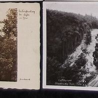 Ansichtskarten von Leuchtenburg/ Thüringen und Stadtroda/ Thüringen