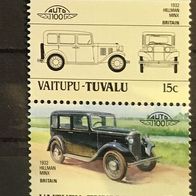 Tuvalu - Vaitupu MiNr. 23-24 Zusammendruck Autos Hillman Minx 1932 M€ 1,75 #345