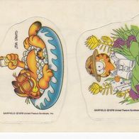 Panini 1978 Garfield Nr 175 A + B