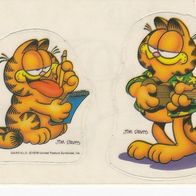 Panini 1978 Garfield Nr 176 A + B