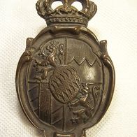 Altes Bayern-Wappen aus Bronze * **