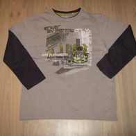 schönes Sweatshirt / Sweat C&A Lagenlook Gr. 158/164 top (1117)