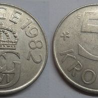 Schweden 5 Kronor 1982 ## Le1