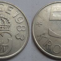 Schweden 5 Kronor 1983 ## B10