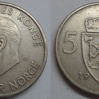 Norwegen 5 Kroner 1963 ## N