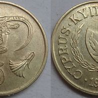 Zypern 5 Mils 1991 ## Ga4