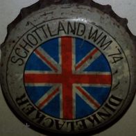 Dinkelacker Fußball WM´74 Brauerei Bier Kronkorken Kronenkorken 1974 Serie Schottland