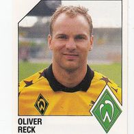 Panini Fussball 1993 Oliver Reck SV Werder Bremen Nr 22