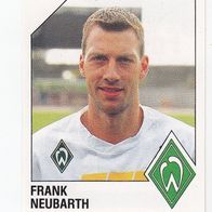 Panini Fussball 1993 Frank Neubert SV Werder Bremen Nr 35