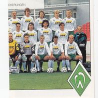 Panini Fussball 1993 Teilbild SV Werder Bremen Nr 40