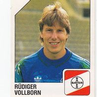 Panini Fussball 1993 Rüdiger Vollborn Bayer 04 Leverkusen Nr 174