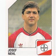 Panini Fussball 1993 Josef Nehl Bayer 04 Leverkusen Nr 187