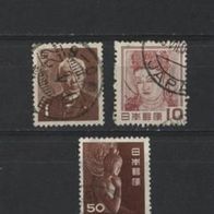 Japan Mi.582 - 584 kompl. gest.