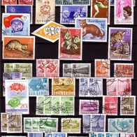 Rumänien, gestempelt kleine Sammlung Briefmarken