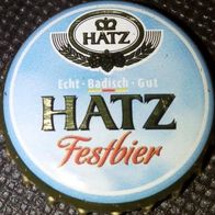 Hatz Festbier 2017 Bier Brauerei Kronkorken Kronenkorken von Moniger aus Rastatt