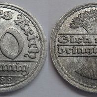 Deutsche Reich 50 Pfennig 1922 (F) ## Kof5