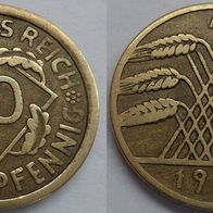 Deutsches Reich 10 Reichspfennig 1925 (A) ## Kof6