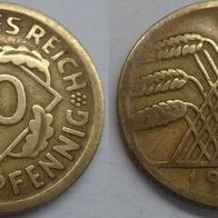 Deutsches Reich 10 Reichspfennig 1925 (D) ## Kof7