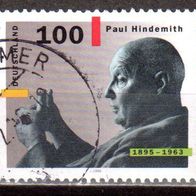 Bund 1995 Mi. 1827 Paul Hindemith gestempelt (9139)