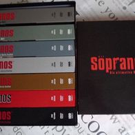 dvd Sopranos; Die ultimative Mafiabox Staffel 1 - 6 komplett; 1 Box