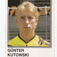Panini Fussball 1992 Günter Kutowski Borussia Dortmund Nr 43