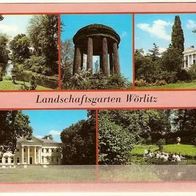 ALT ! DDR Ansichtskarte Park Wörlitz Oranienbaum-Wörlitz Lkr. Wittenberg