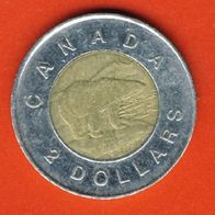Kanada 2 Dollars 1996 Eisbär