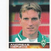 Panini Fussball 2001 Andreas Herzog Werder Bremen Nr 74