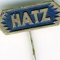 Alte HATZ Traktor Anstecknadel Nadel Pin :