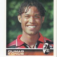 Panini Fussball 2001 Oumar Konde SC Freiburg Nr 176