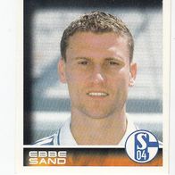 Panini Fussball 2001 Ebbe Sand FC Schalke 04 Nr 214