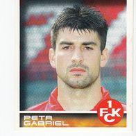 Panini Fussball 2001 Peter Gabriel 1. FC Kaiserslautern Nr 254