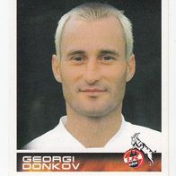 Panini Fussball 2001 Georgi Donkov 1. FC Köln Nr 296