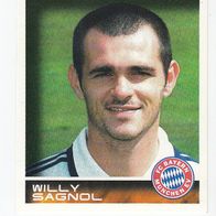 Panini Fussball 2001 Willy Sagnol FC Bayer München Nr 339