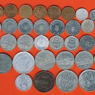 Rumänien 34 verschiedene Münzen siehe Auflistung Lot 63