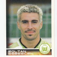 Panini Fussball 2001 Zoltan Sebescen VFL Wolfsburg Nr 479