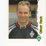 Panini Fussball Endphase 96/97 Oliver Reck Werder Bremen Nr 33