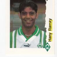 Panini Fussball Endphase 96/97 Hany Ramzy Werder Bremen Nr 35