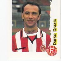 Panini Fussball Endphase 96/97 Darko Drazic Fortuna Düsseldorf Nr 74