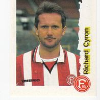 Panini Fussball Endphase 96/97 Richard Cyron Fortuna Düsseldorf Nr 83