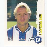 Panini Fussball Endphase 96/97 Thorsten Fink Karlsruher SC Nr 115