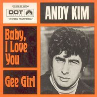 7"KIM, Andy · Baby, I Love You (RAR 1969)
