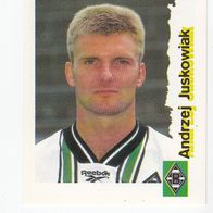 Panini Fussball Endphase 96/97 Andrzej Juskowiak Bor. Mönchengladbach Nr 159