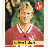 Panini Fussball Junior 95/96 Andreas Brehme 1. FC Kaiserslautern Nr 54