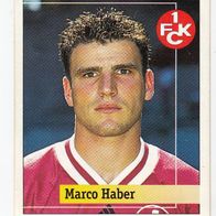 Panini Fussball Junior 95/96 Marco Haber 1. FC Kaiserslautern Nr 56