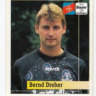 Panini Fussball Junior 95/96 Bernd Dreher Bayer 05 Uerdingen Nr 181