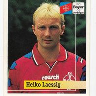 Panini Fussball Junior 95/96 Heiko Laessig Bayer 05 Uerdingen Nr 192
