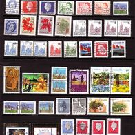 Lot von 115 Briefmarken von Canada