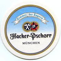 Hacker-Pschorr München - ein Bierdeckel. Werbeartikel