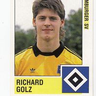 Panini Fussball 1989 Richard Golz Hamburger SV Bild Nr 78